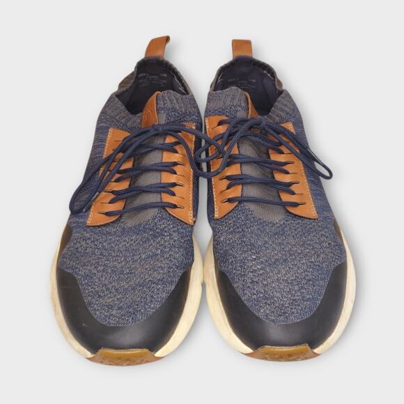 Mens Cole Haan Zerogrand All-Day Stitchlite Trainers Blue & Brown Sneakers 11M - Picture 2 of 11